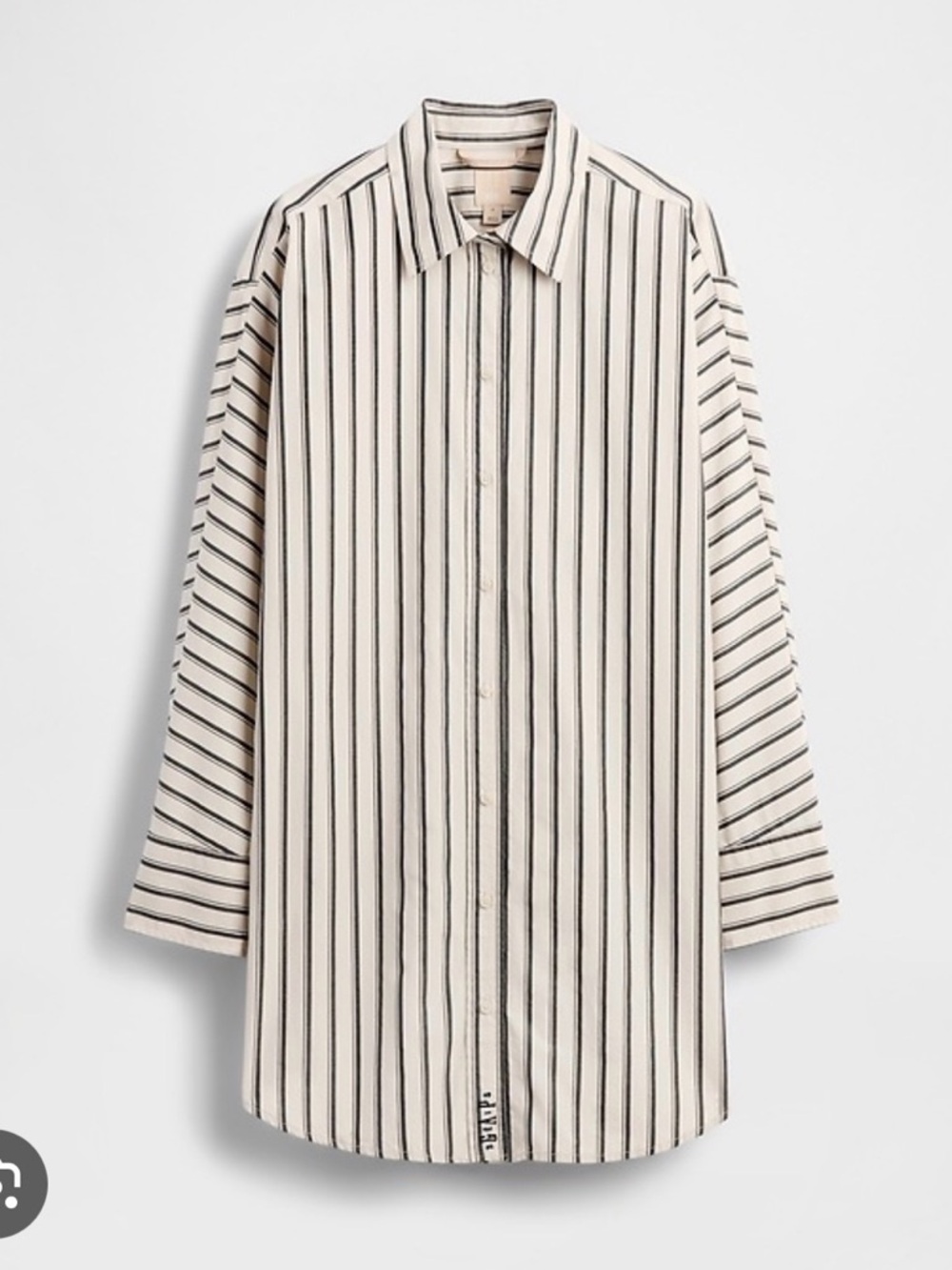 Gap × BÉIS Poplin Dolman Big Shirt - Picture 9 of 11